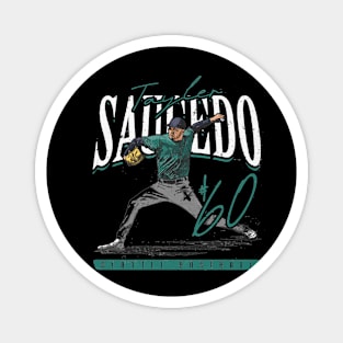 Tayler Saucedo Seattle Player Name Magnet